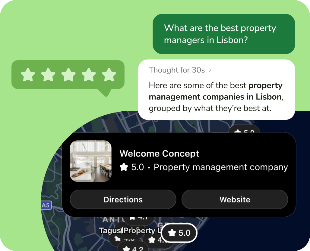 AI recommendation preview